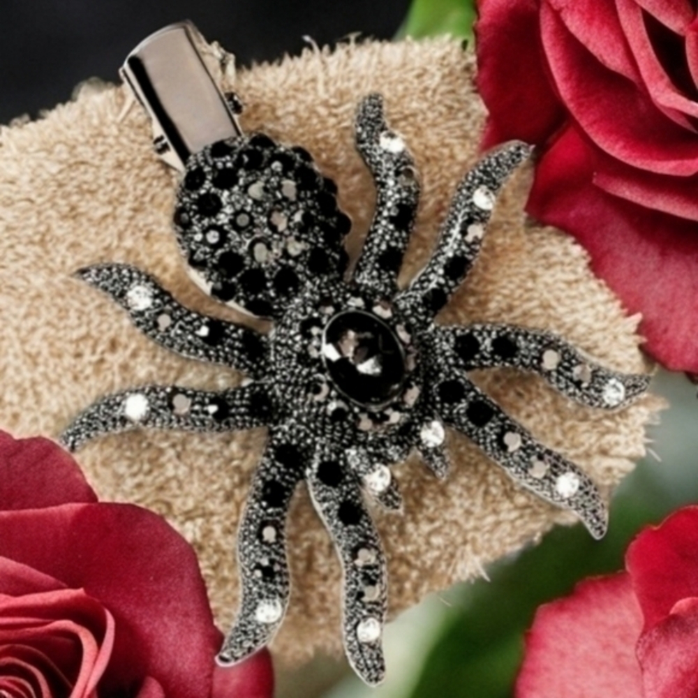 MODCLOTH JEWEL SPIDER HAIR CLIP